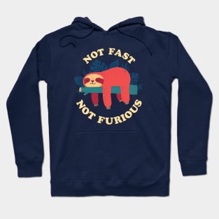 Sloth: Not Fast Not Furious Hoodie